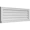 Ekena Millwork Vertical Surface Mount PVC Gable Vent w/ 2"W x 2"H , Brickmould Sill Frame, 42"W x 14"H GVPVE42X1403SN - alternate 4